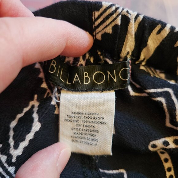 Billabong Pattern Lightweight Pants Size S - Picture 3 of 3